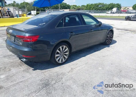 2017 Audi A4 2.0T Ultra Premium z USA, uszkodzony, nr VIN WAUGMAF4XHN045803